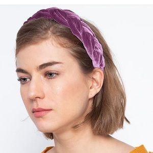 Braided Velvet Headband